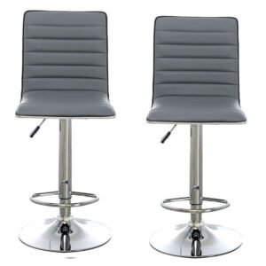 Set of 2 Modern Bar Stool Chairs