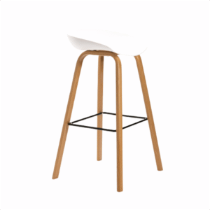 Vegas Luxury Barstool - White