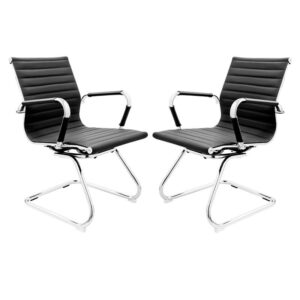 Set of 2 Modern Visitor Office Chair